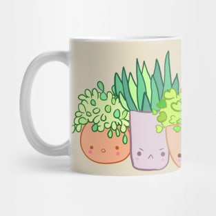 cartoon plants Mug